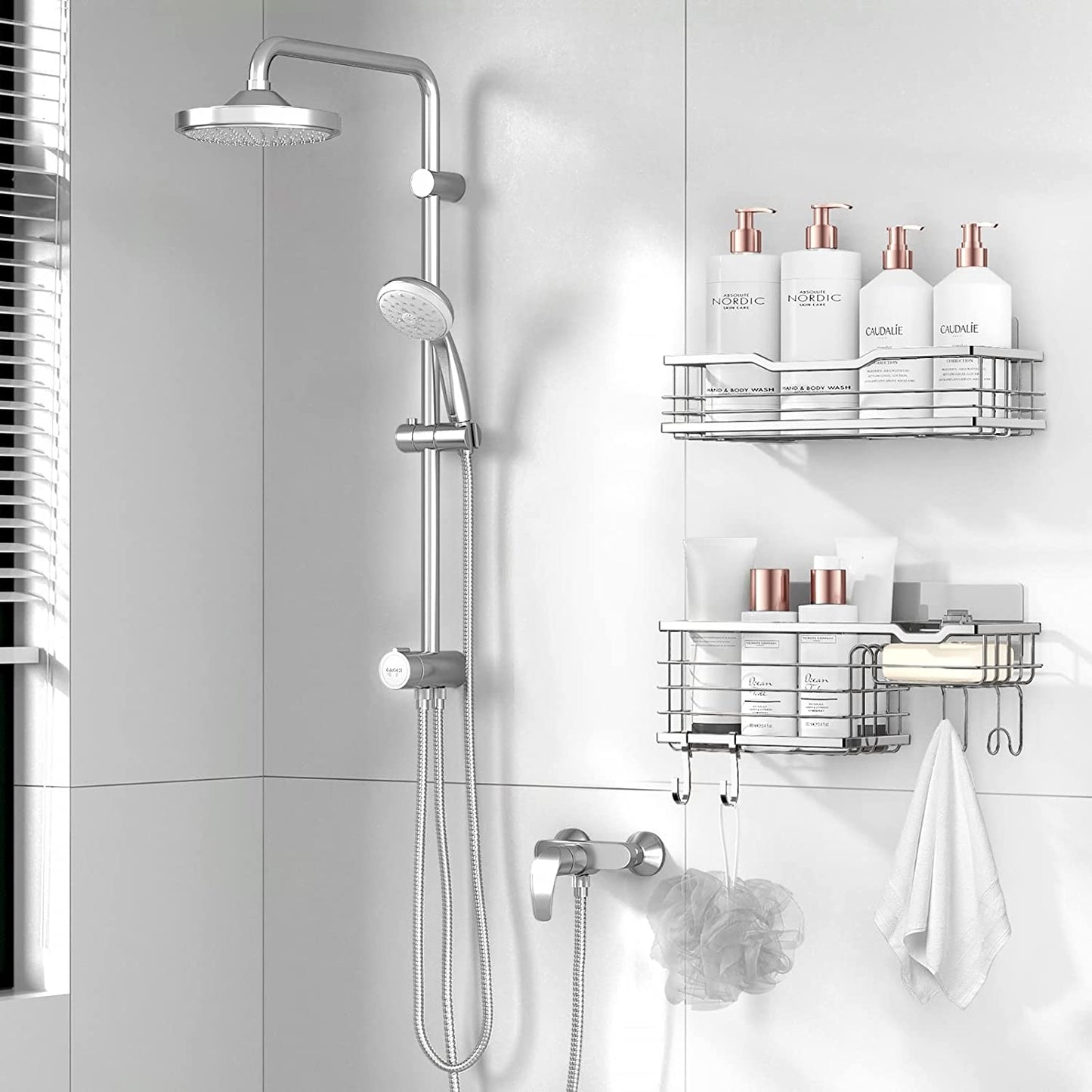 Self Adhesive Shower Shelvesr