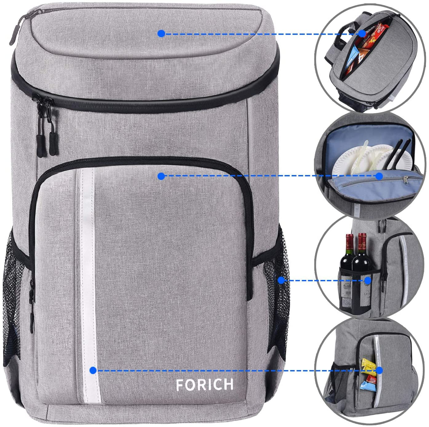 Backpack Cooler Leakproof Insulated Waterproof Backpack Cooler Bag