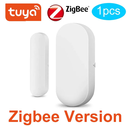 Tuya WiFi/Zigbee Door Window Sensor Garage Door Detector Compatible With Alexa Google Home Smar tLife APP Free Customised LOGO